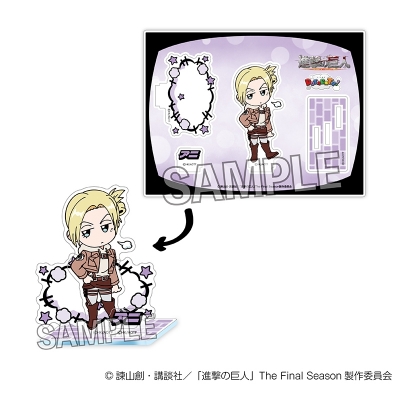 【グッズ-スタンドポップ】進撃の巨人 DOTABATA!アクリルスタンド アニ