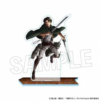 グッズ-スタンドポップ】進撃の巨人 つながるアクリルスタンド【軌跡 