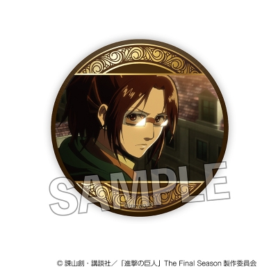 【グッズ-バッチ】進撃の巨人 ギラギラ缶バッジ vol.2 8