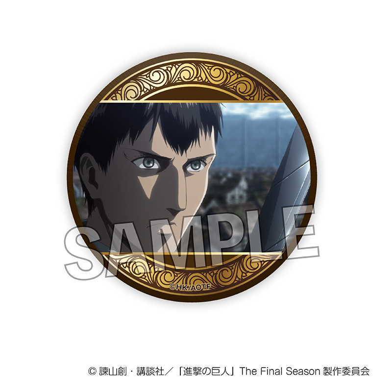 【グッズ-バッチ】進撃の巨人 ギラギラ缶バッジ vol.2 18