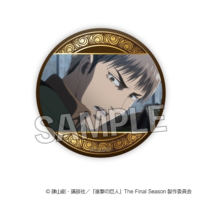 【グッズ-バッチ】進撃の巨人 ギラギラ缶バッジ vol.2 19
