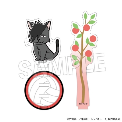 【グッズ-スタンドポップ】ハイキュー!! アクリルスティック クロオネコ