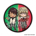 【グッズ-バッチ】TIGER & BUNNY DOTABATA!缶バッジ 虎徹&バーナビーの画像