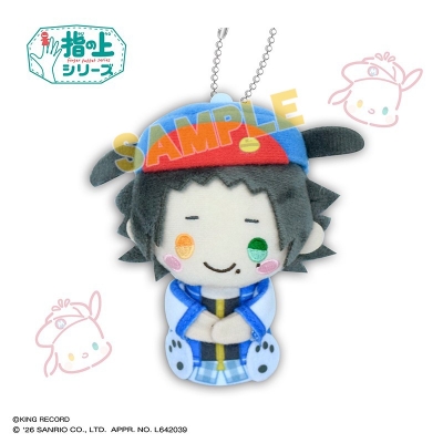 【グッズ-マスコット】ヒプノシスマイク SANRIO NAKAYOKU EDIT 指の上シリーズ 山田 二郎×ポチャッコ【リニューアル再販】