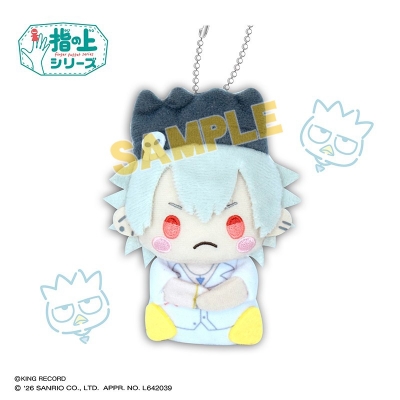 【グッズ-マスコット】ヒプノシスマイク SANRIO NAKAYOKU EDIT 指の上シリーズ 碧棺 左馬刻×バッドばつ丸【リニューアル再販】