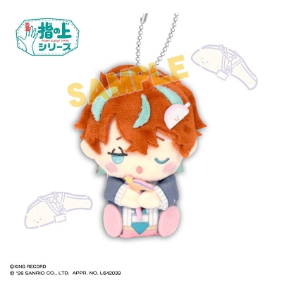 【グッズ-マスコット】ヒプノシスマイク SANRIO NAKAYOKU EDIT 指の上シリーズ 観音坂 独歩×KIRIMIちゃん.【リニューアル再販】
