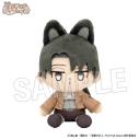 【グッズ-ぬいぐるみ】進撃の巨人 YOKKO いっしょ! ぬいみみモード リヴァイの画像