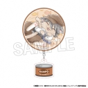 【グッズ-バッチ】文豪ストレイドッグス 文豪ストレイキャッツ チャームつき缶バッジ 江戸川乱歩の画像