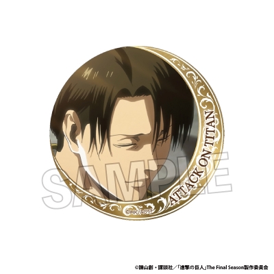 【グッズ-バッチ】進撃の巨人 ギラギラ缶バッジ vol.3 15