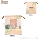 【グッズ-巾着】進撃の巨人 YOKKO いっしょ! 窓付き巾着の画像
