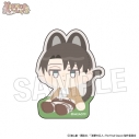 【グッズ-ステッカー】進撃の巨人 YOKKO いっしょ! ぬいみみモードステッカー リヴァイの画像