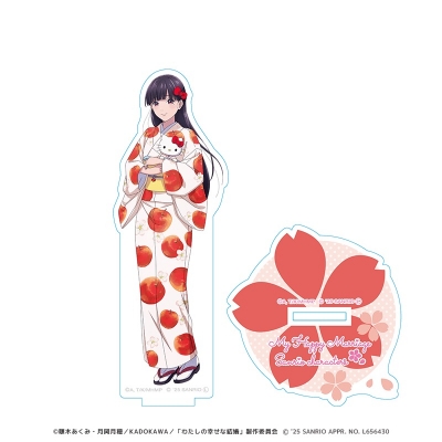 【グッズ-スタンドポップ】わたしの幸せな結婚 × サンリオキャラクターズ アクリルスタンド 斎森美世×ハローキティ