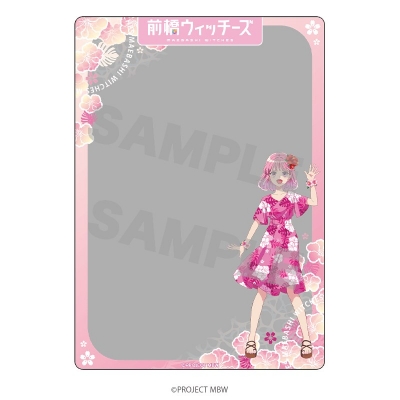 【グッズ-カバーホルダー】前橋ウィッチーズ 硬質ブロマイドケース 赤城ユイナ バカンスver.