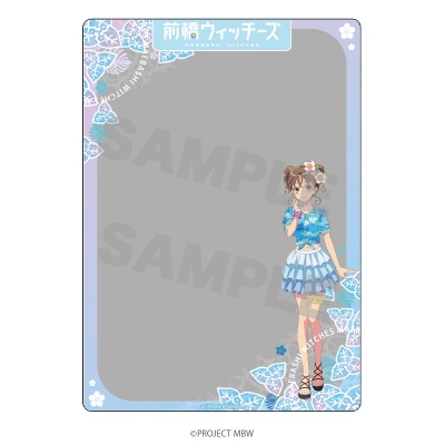 【グッズ-カバーホルダー】前橋ウィッチーズ 硬質ブロマイドケース 上泉マイ バカンスver.