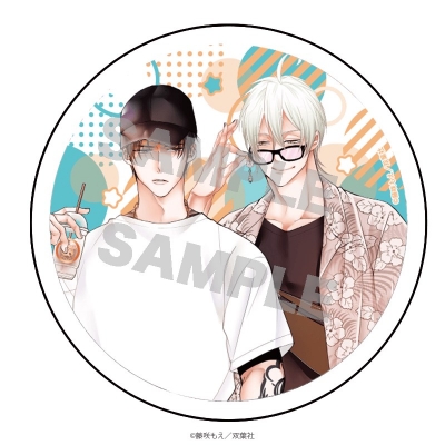 【グッズ-コースター】腐男子召喚~異世界で神獣にハメられました~ マージナル8周年フェア 白雲石コースター 呉・景虎 デートver.