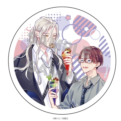 【グッズ-コースター】羅城恋月夜 マージナル8周年フェア 白雲石コースター デートver.