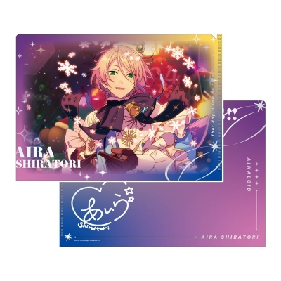 【グッズ-クリアファイル】あんさんぶるスターズ!!Bright me up!! SPOTLIGHT SHUFFLE クリアファイル 白鳥 藍良