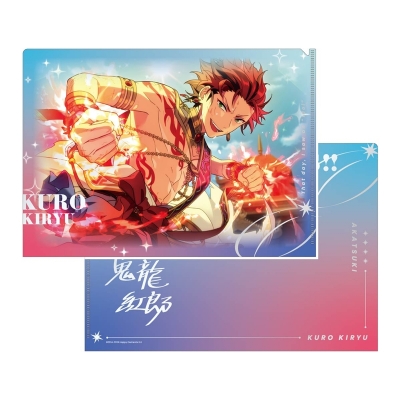 【グッズ-クリアファイル】あんさんぶるスターズ!!Bright me up!! SPOTLIGHT SHUFFLE クリアファイル 鬼龍 紅郎