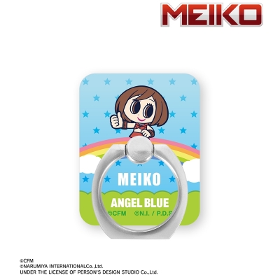 【グッズ-携帯グッズ】初音ミク ANGEL BLUEコラボ 描き起こし MEIKO アクリルスマホリング