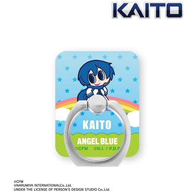 【グッズ-携帯グッズ】初音ミク ANGEL BLUEコラボ 描き起こし KAITO アクリルスマホリング