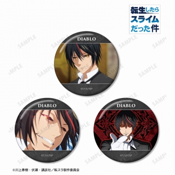 グッズ-バッチ】転生したらスライムだった件 ディアブロ 場面写缶 