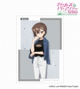 【ポイント還元(15%)】【グッズ-ポスター】ガールズ&パンツァー 最終章 arti-mate A3マット加工ポスター 西住まほ 描き下ろし カジュアルファッションver.【アニメイト限定】の画像