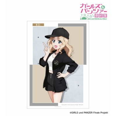 【グッズ-ポスター】ガールズ&パンツァー 最終章 arti-mate A3マット加工ポスター ケイ 描き下ろし カジュアルファッションver.【アニメイト限定】