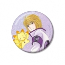 【グッズ-バッチ】Dr.リンにきいてみて! あらいきよこ先生 描き下ろし 光の巫女&四神ver. 常盤 崇&七尾 75mmホログラム缶バッジの画像