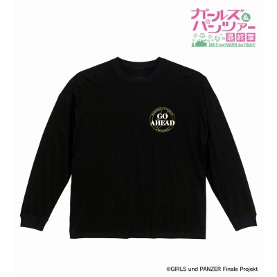 【グッズ-Tシャツ】ガールズ&パンツァー 最終章 arti-mate 着用デザイン BIGシルエットロングTシャツ ケイ モチーフver.レディース(サイズ/Free)【アニメイト限定】