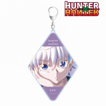 グッズ-キーホルダー】HUNTER×HUNTER キルア Ani-Art aqua label 第2弾 HUNTER×HUNTER キルア アクリルXフィギュア2点
