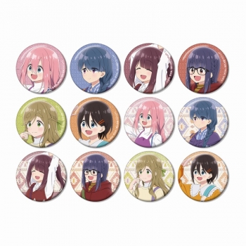 グッズ-バッチ】ゆるキャン△ SEASON3 描き下ろし 歩みver 