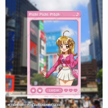 グッズ-カード】アニメ「ぴちぴちピッチ」 描き下ろし Y2Kファッション 
