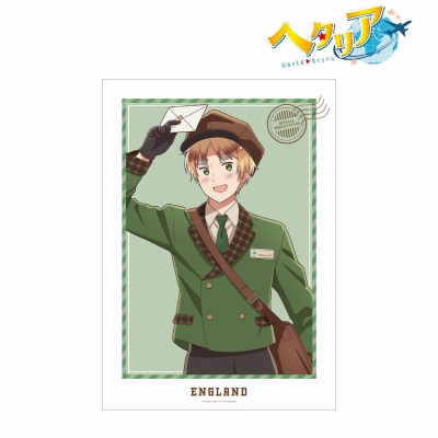 【グッズ-ポスター】アニメ「ヘタリア World★Stars」 描き下ろし イギリス 郵便屋ver. A3マット加工ポスター【Drama 下载 ダウンロード Download 百度网盘 Mega MediaFire Mp3 CD 分享 感想 翻译先行販売】