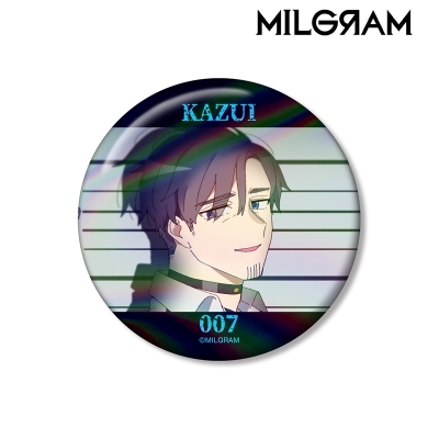 【グッズ-バッチ】MILGRAM -ミルグラム- カズイ オーロラ缶バッジ