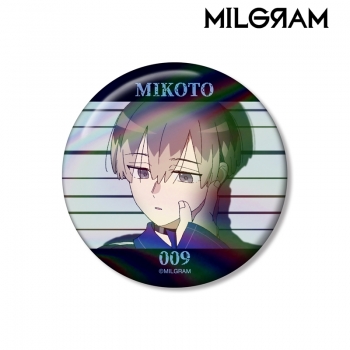 グッズ-バッチ】MILGRAM -ミルグラム- ミコト オーロラ缶バッジ 