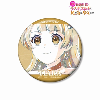 【グッズ-バッチ】TVアニメ『悲劇の元凶となる最強外道ラスボス女王は民の為に尽くします。』 ティアラ Ani-Art 100mm缶バッジ