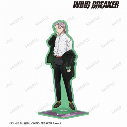 グッズ-スタンドポップ】TVアニメ『WIND BREAKER』 桐生 三輝 カラー WIND BREAKER 桐生三輝 アクリルスタンド アニメイト限定 ウィンブレ