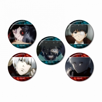 グッズ-バッチ】TVアニメ『東京喰種トーキョーグール』 金木 研 場面写 