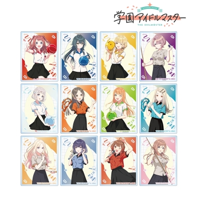 【グッズ-カード】学園アイドルマスター 描き下ろし ボウリングシャツver. トレーディングアクリルカード