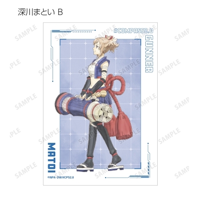 【グッズ-ブロマイド】#コンパス2.0 戦闘摂理解析システム 描き下ろし 歩みver. トレーディングブロマイド