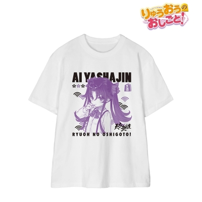 【グッズ-Tシャツ】りゅうおうのおしごと! 夜叉神 天衣 原作イラスト Tシャツメンズ(サイズ/L)【再販】
