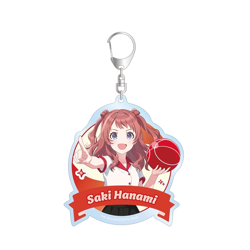 【グッズ-キーホルダー】学園アイドルマスター 描き下ろし 花海咲季 ボウリングシャツver. BIGアクリルキーホルダー