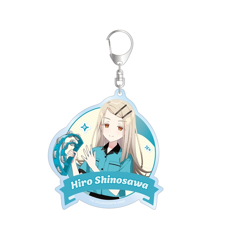 【グッズ-キーホルダー】学園アイドルマスター 描き下ろし 篠澤 広 ボウリングシャツver. BIGアクリルキーホルダー