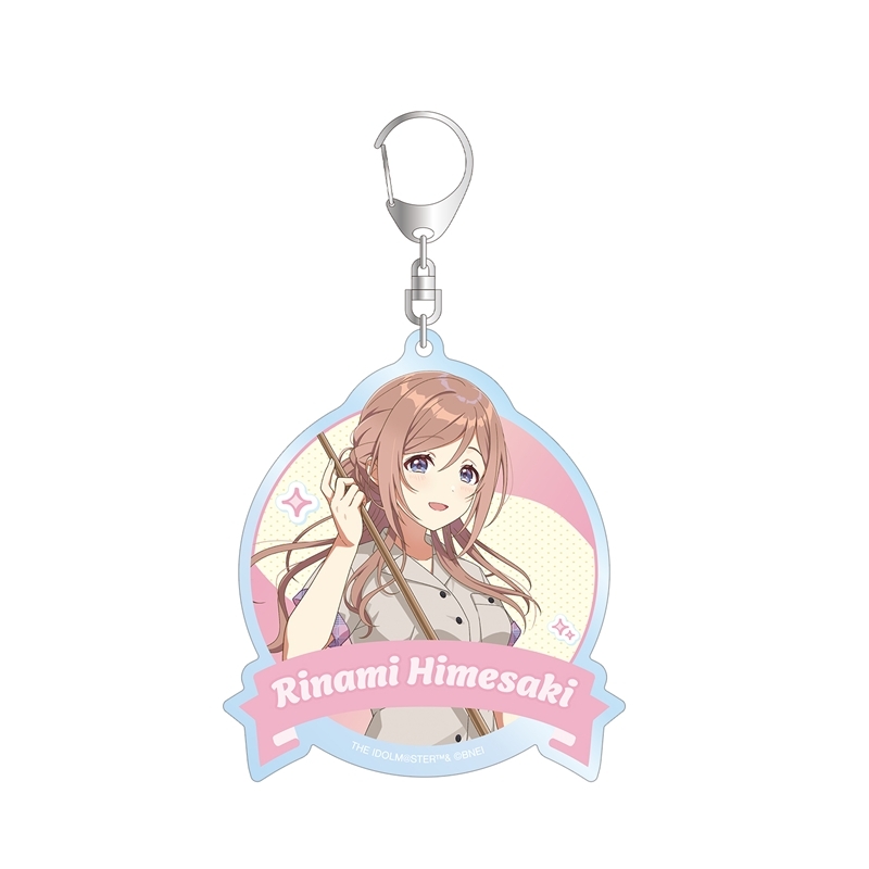 【グッズ-キーホルダー】学園アイドルマスター 描き下ろし 姫崎莉波 ボウリングシャツver. BIGアクリルキーホルダー