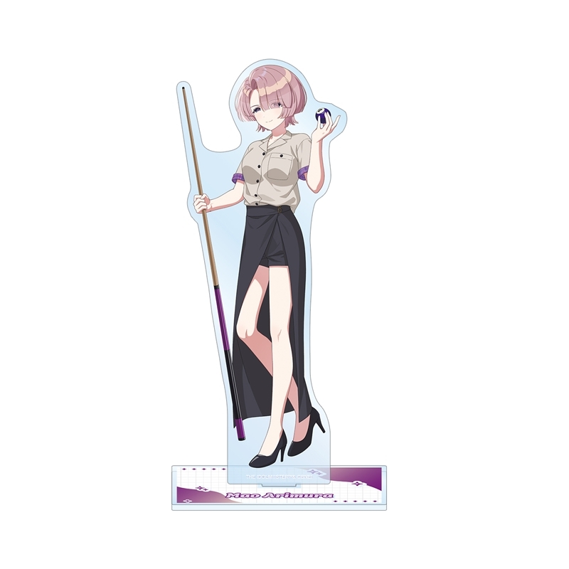 【グッズ-スタンドポップ】学園アイドルマスター 描き下ろし 有村麻央 ボウリングシャツver. BIGアクリルスタンド