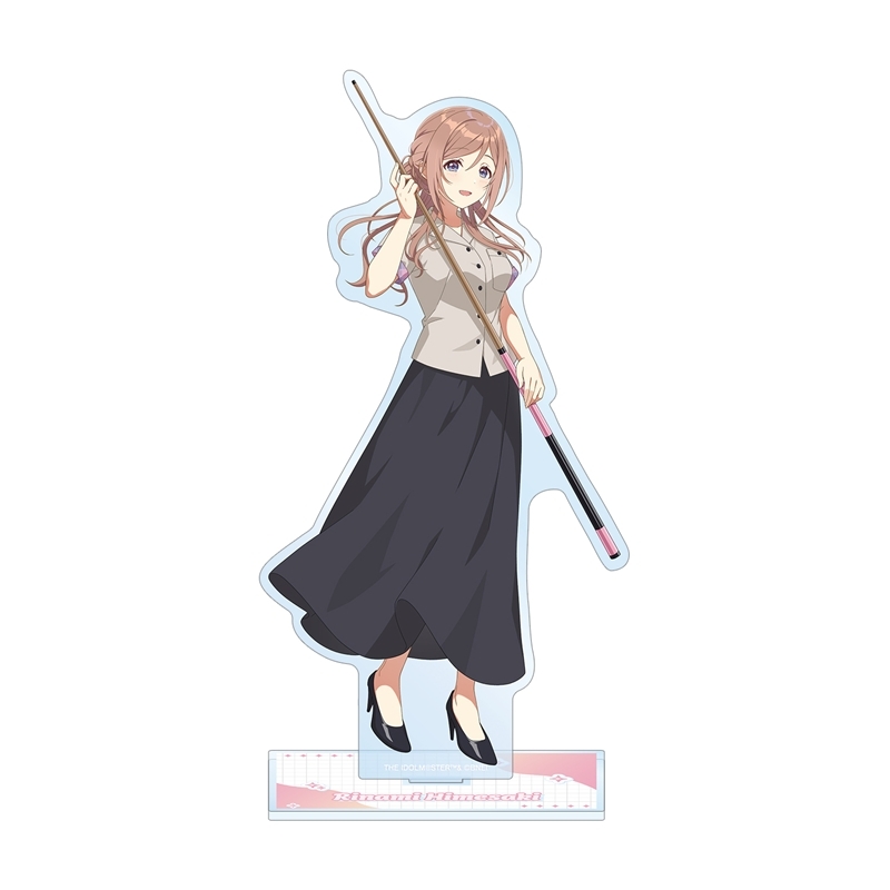 【グッズ-スタンドポップ】学園アイドルマスター 描き下ろし 姫崎莉波 ボウリングシャツver. BIGアクリルスタンド