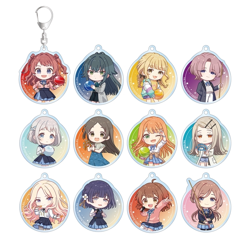 【グッズ-キーホルダー】学園アイドルマスター トレーディング ちびキャラ 放課後のお出かけver. アクリルキーホルダー
