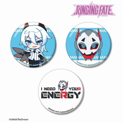 【グッズ-バッチ】TVアニメ『RINGING FATE』 サブロー 缶バッジ3個セット