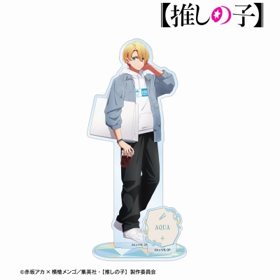 【グッズ-スタンドポップ】【推しの子】 描き下ろし アクア ショッピングver. パーツ付きBIGアクリルスタンド