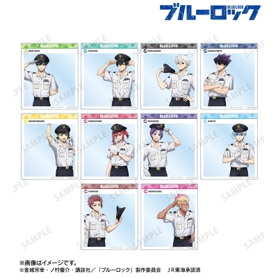 【グッズ-カード】TVアニメ『ブルーロック』 描き下ろし 駅員ver. トレーディングSNS風アクリルカード【再販】